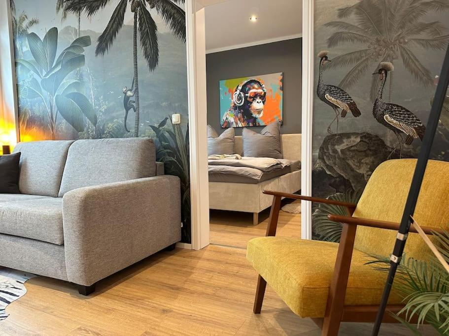 Moderne 50 Qm Unterkunft Monkey 로스토크 외부 사진