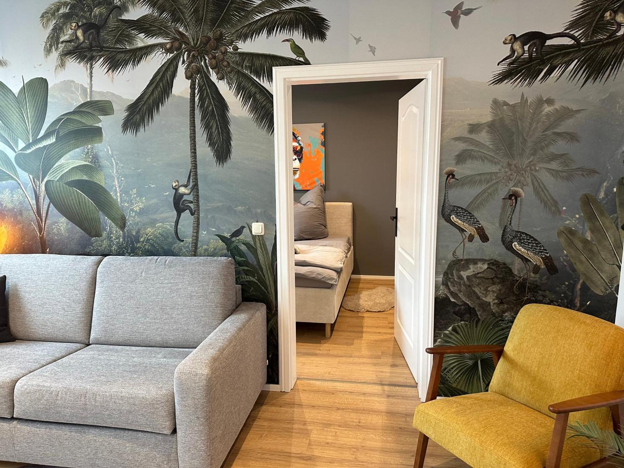 Moderne 50 Qm Unterkunft Monkey 로스토크 외부 사진